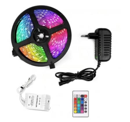 5 m  RGB LED 12 V MULTI-COLOURED Strip Light - Single Set